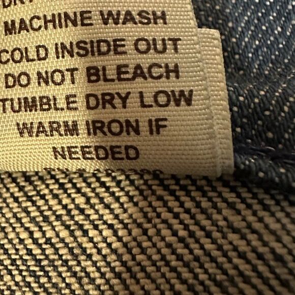 Frankie B Jeans Size 6 Inseam 32 Inches Japanese Patchwork Bootcut Y2K - Picture 13 of 13